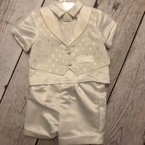 Infant baptism outfit